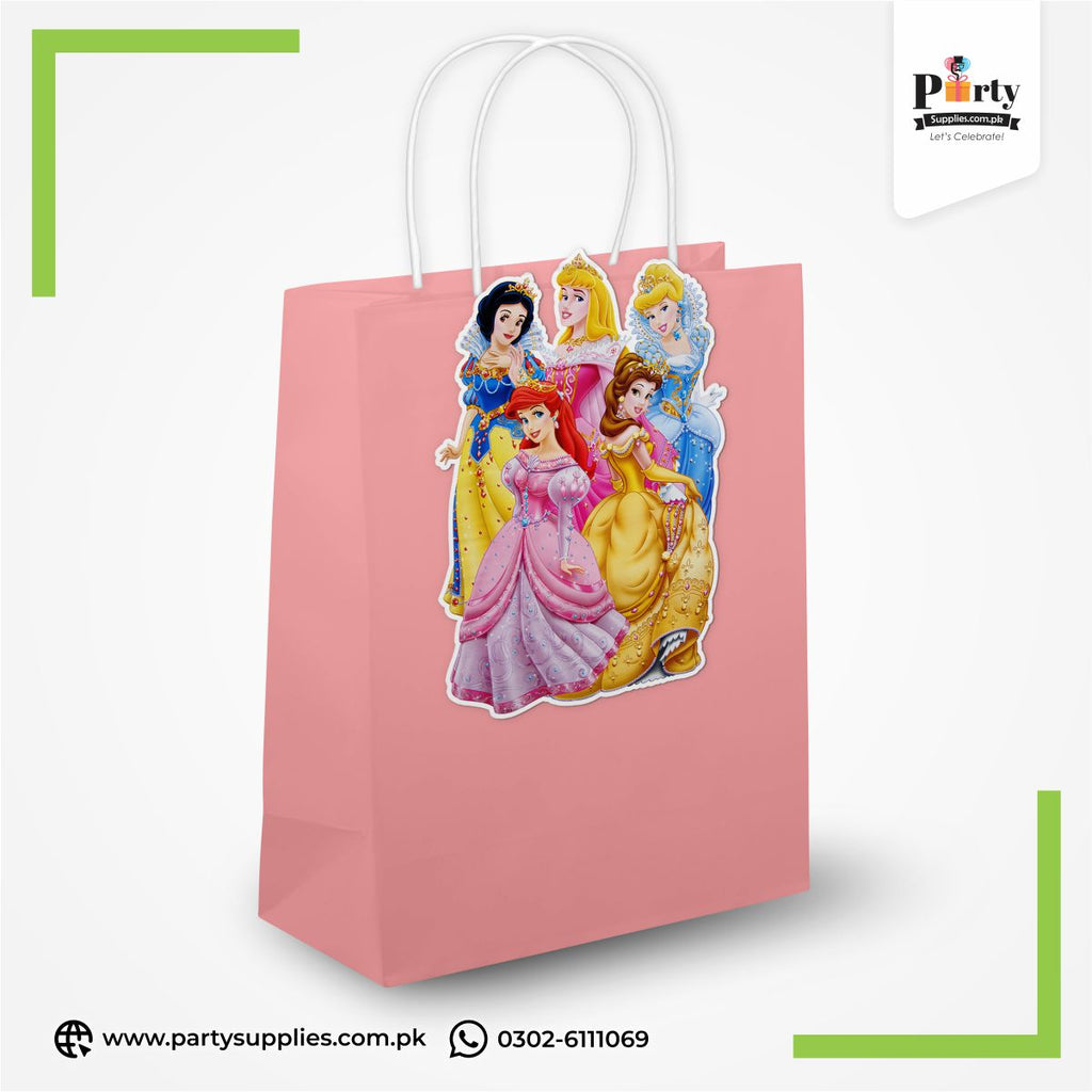 Disney Princess Theme Goody Bags | Birthday Party Favor Bags