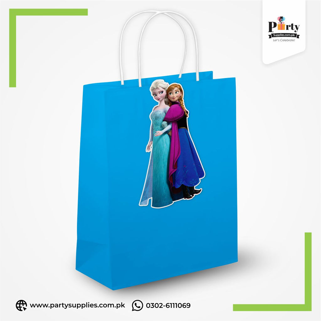 Frozen Elsa Theme Goody Bags | Birthday Party Favor Bags