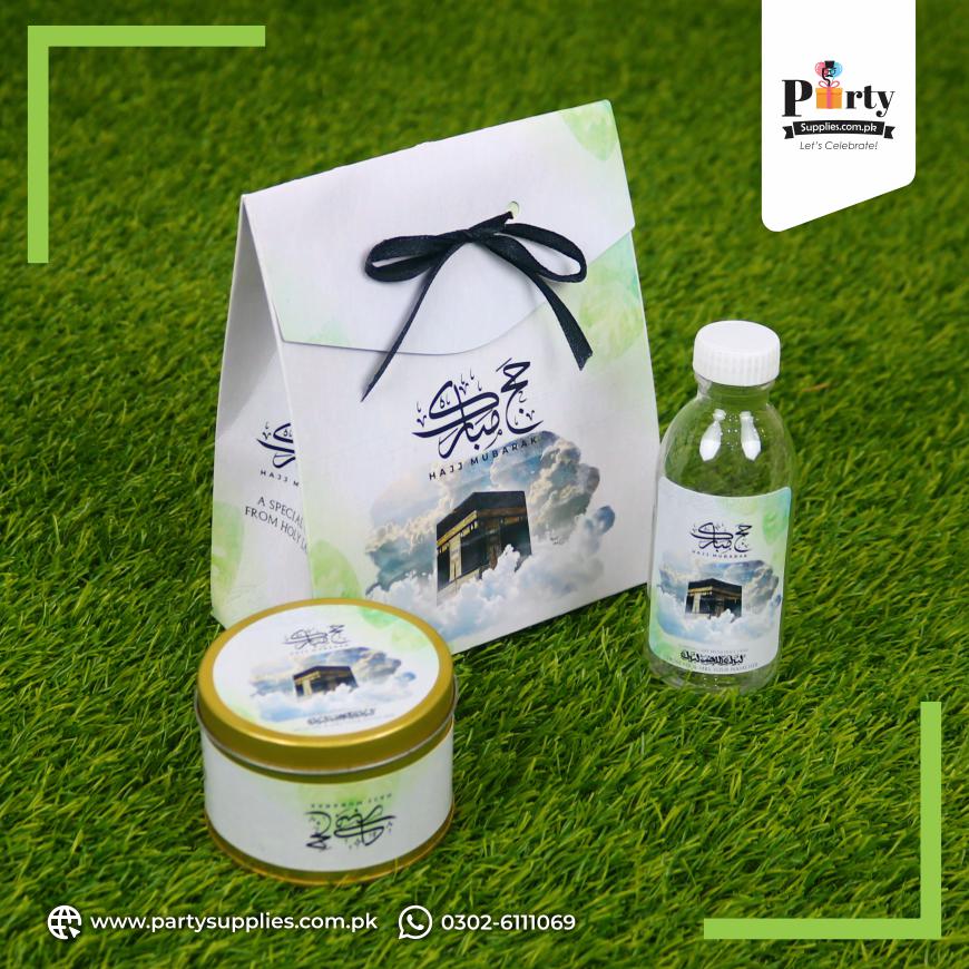 Hajj Tabaruk Distribution Boxes : Hajj Giveaway Packaging Boxes (Pack of 6)