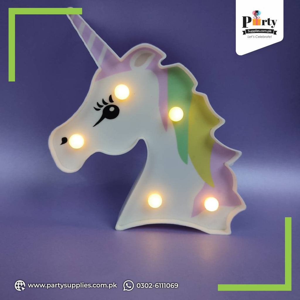 Unicorn LED Light – Cute Night Lamp for Kids & Party Decoration
