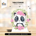 Panda girl theme birthday party decoration products