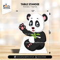 Panda boy theme customized birthday party decoration products