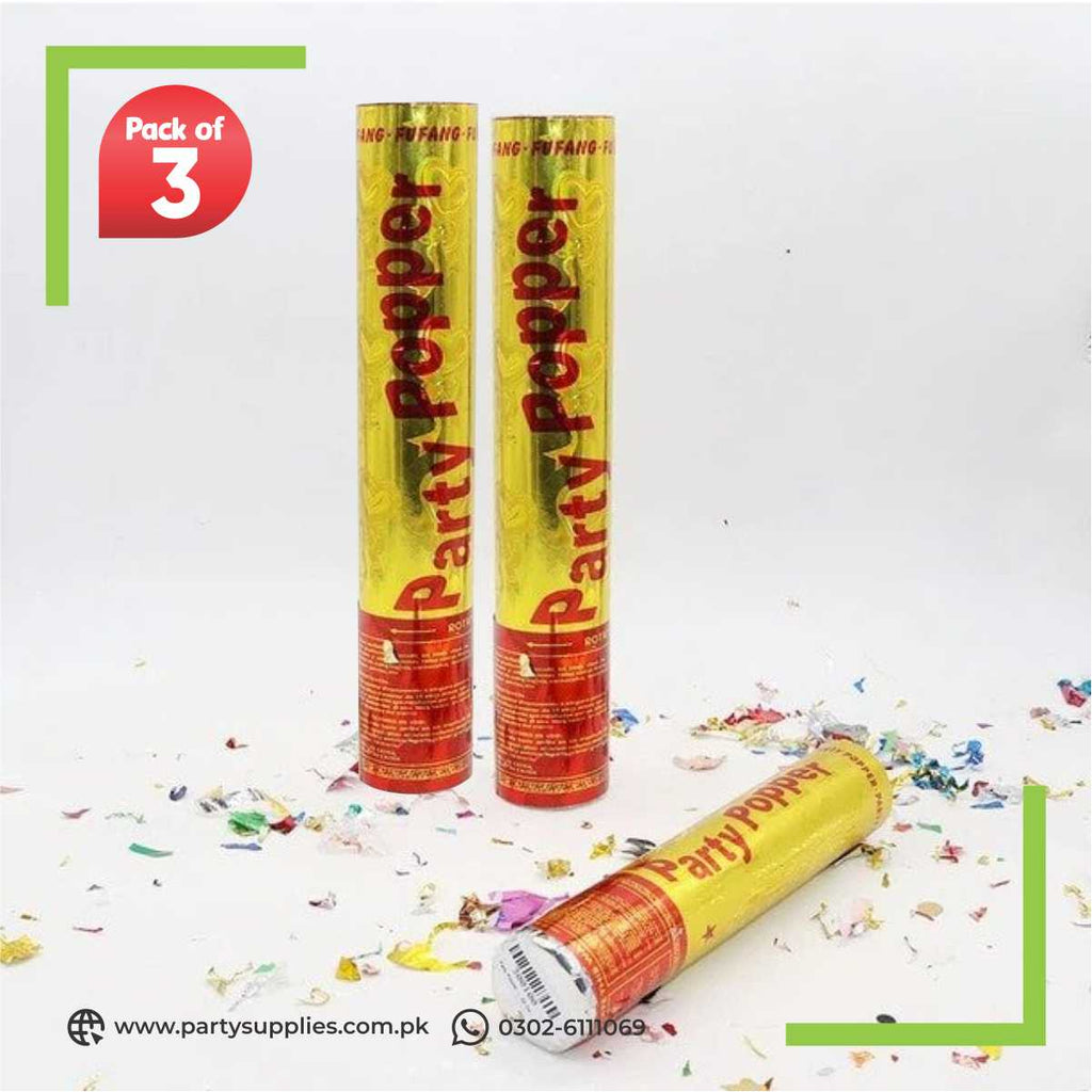 party poppers surprise