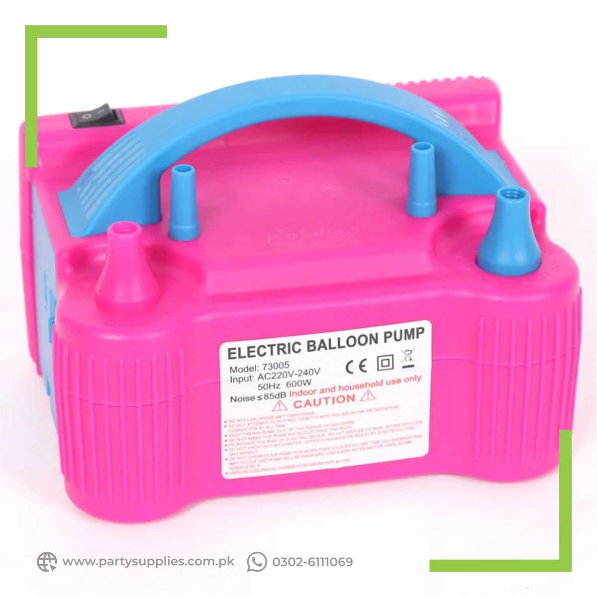 Electric Balloon Air Filling Machine - Fast and Easy Balloon Inflation ...