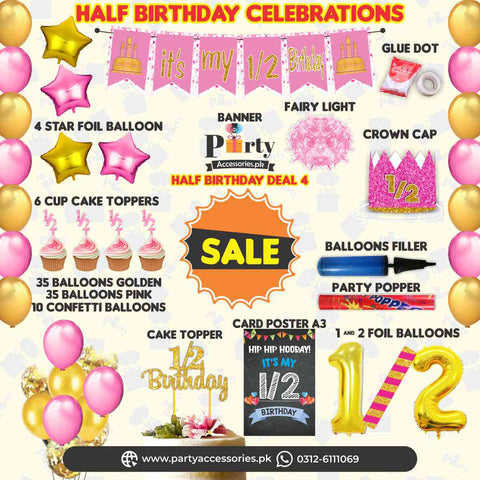 Half Birthday Package deal 4 Premium