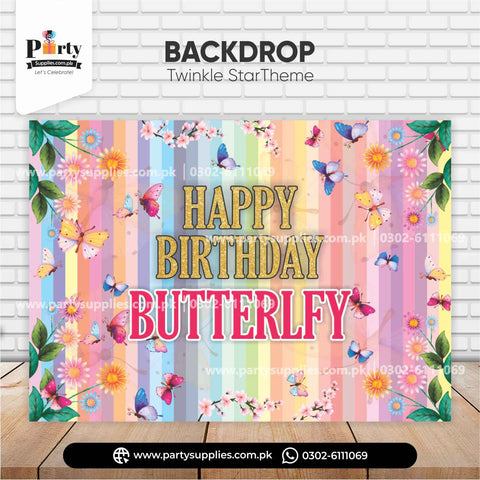 Wall backdrop for birthday party decoration