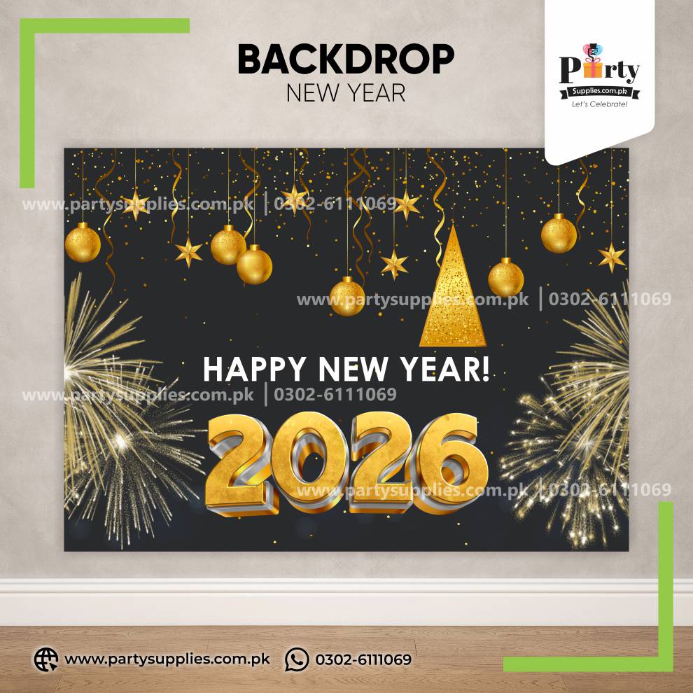 New Year Festive Wall Décor for Celebrations