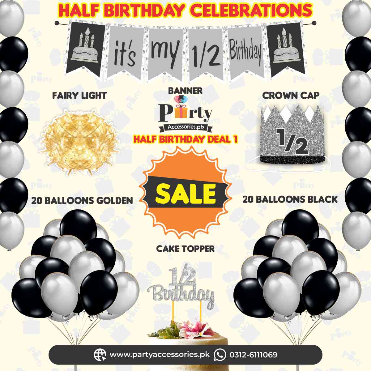 Half Birthday Package deal 1