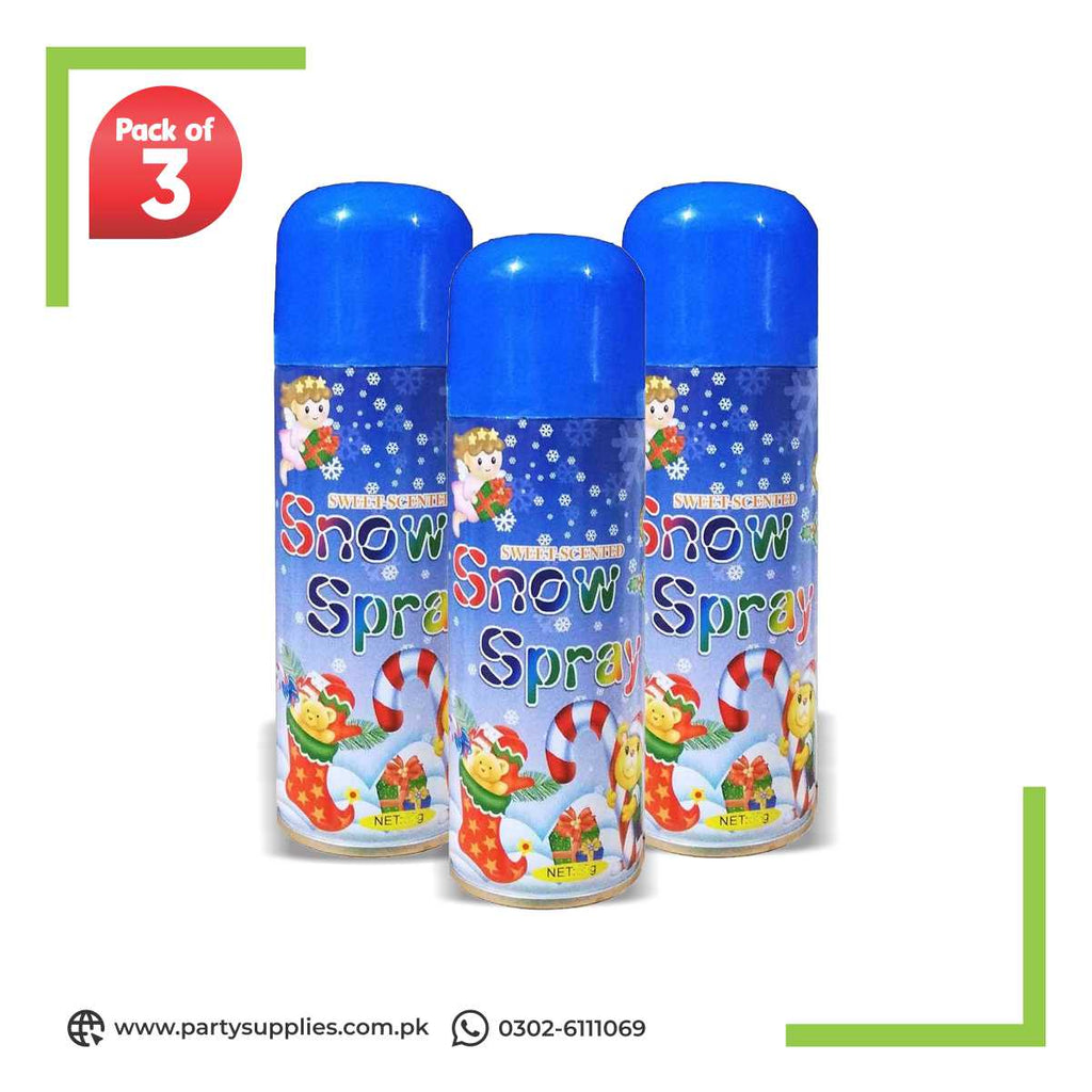 snow spray for party fun