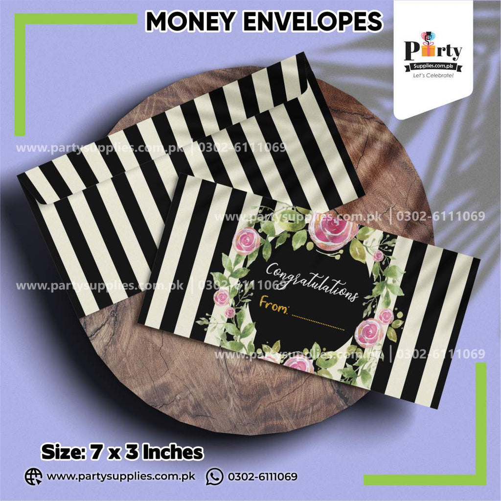 Elegant Money Envelopes for Eidi & Special Occasions - Pack of 12