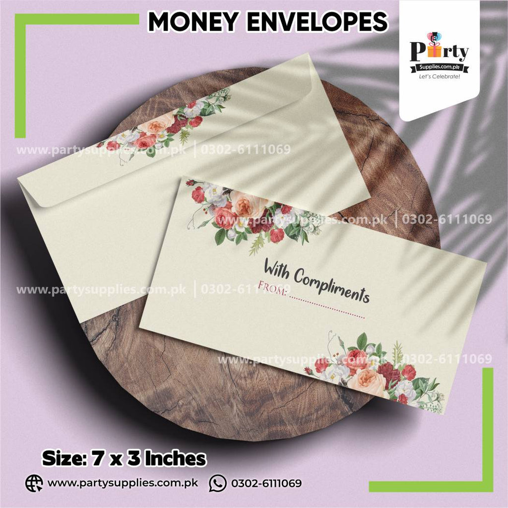 Elegant Money Envelopes for Eidi & Special Occasions - Pack of 12