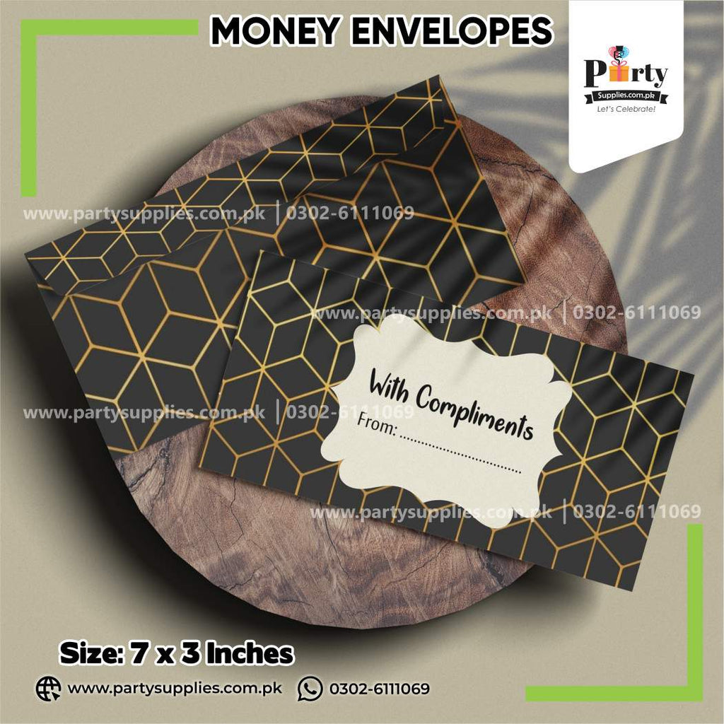 Elegant Money Envelopes for Eidi & Special Occasions - Pack of 12
