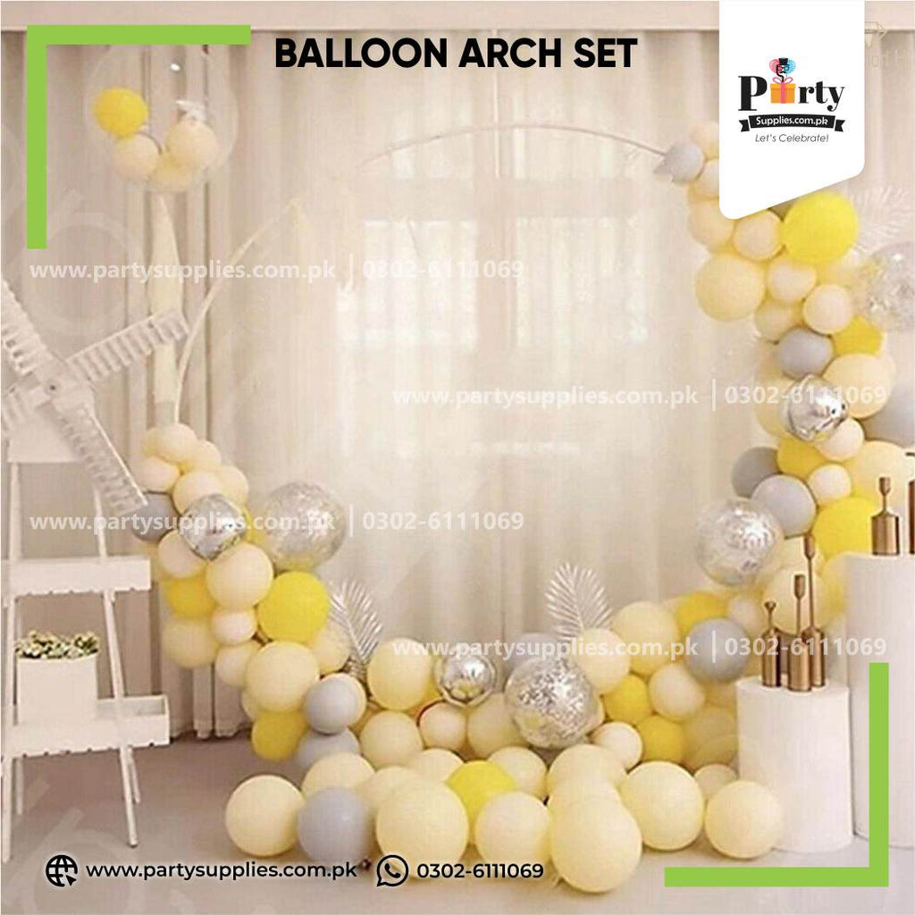 Balloon Arch Kit – Elegant Party Decoration Setup 