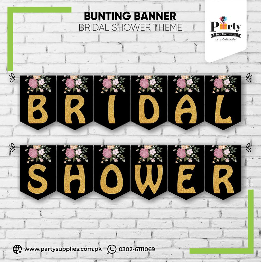 Bridal Shower Bunting Banner