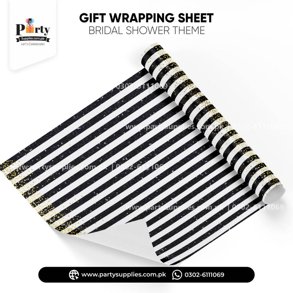Bridal Shower Gift Wrapping Paper