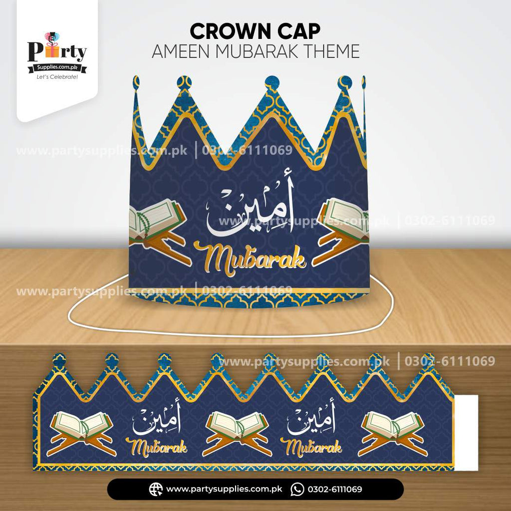 Ameen Mubarak Celebration Crown Cap