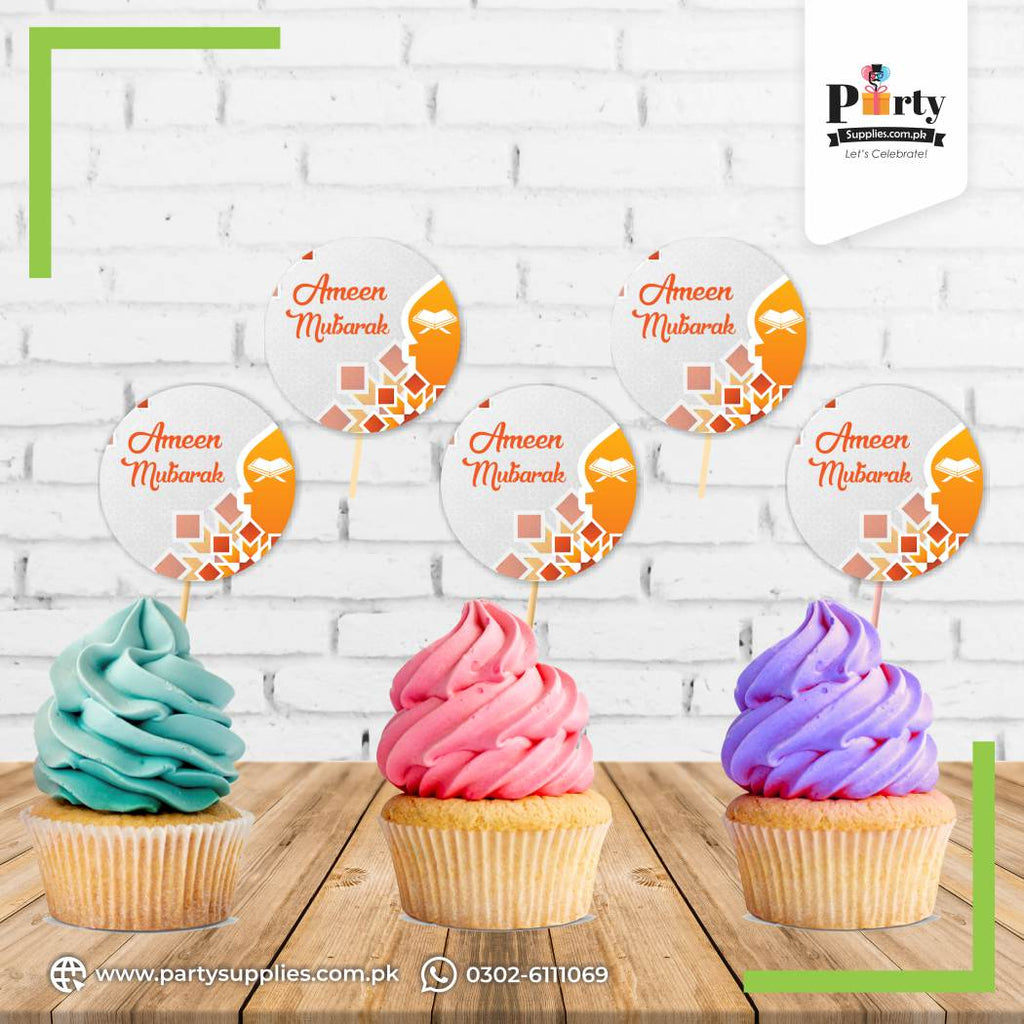 Cupcake Toppers for Ameen Mubarak Celebration