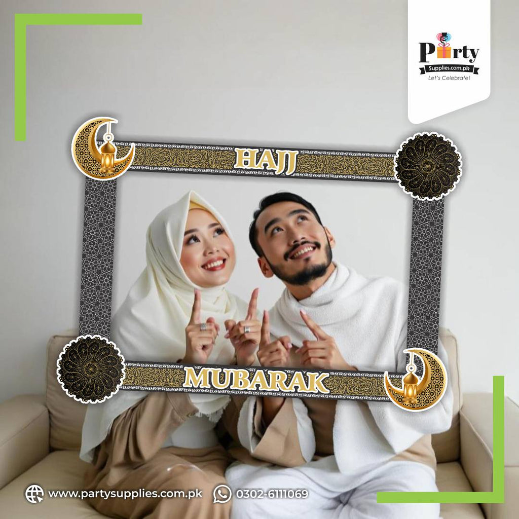 Hajj Mubarak Photo Booth for Decoration