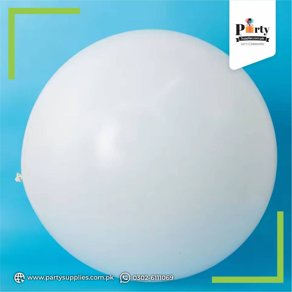 White color long balloon for decoration 