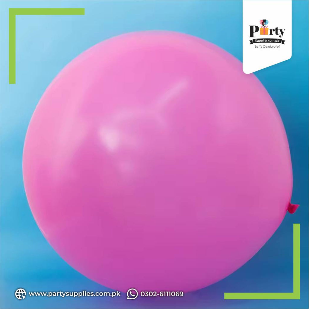 Light pink color 18 inches latex balloon