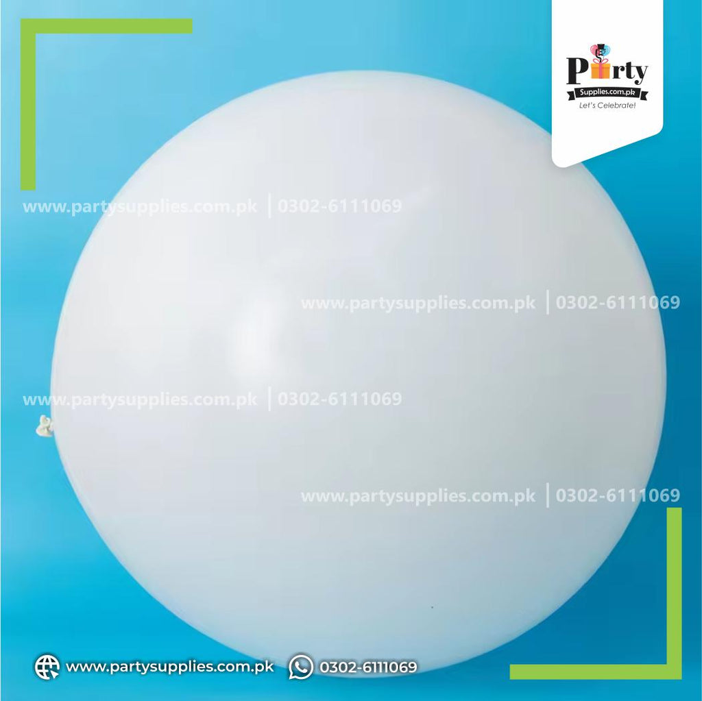 White color long balloon for decoration 