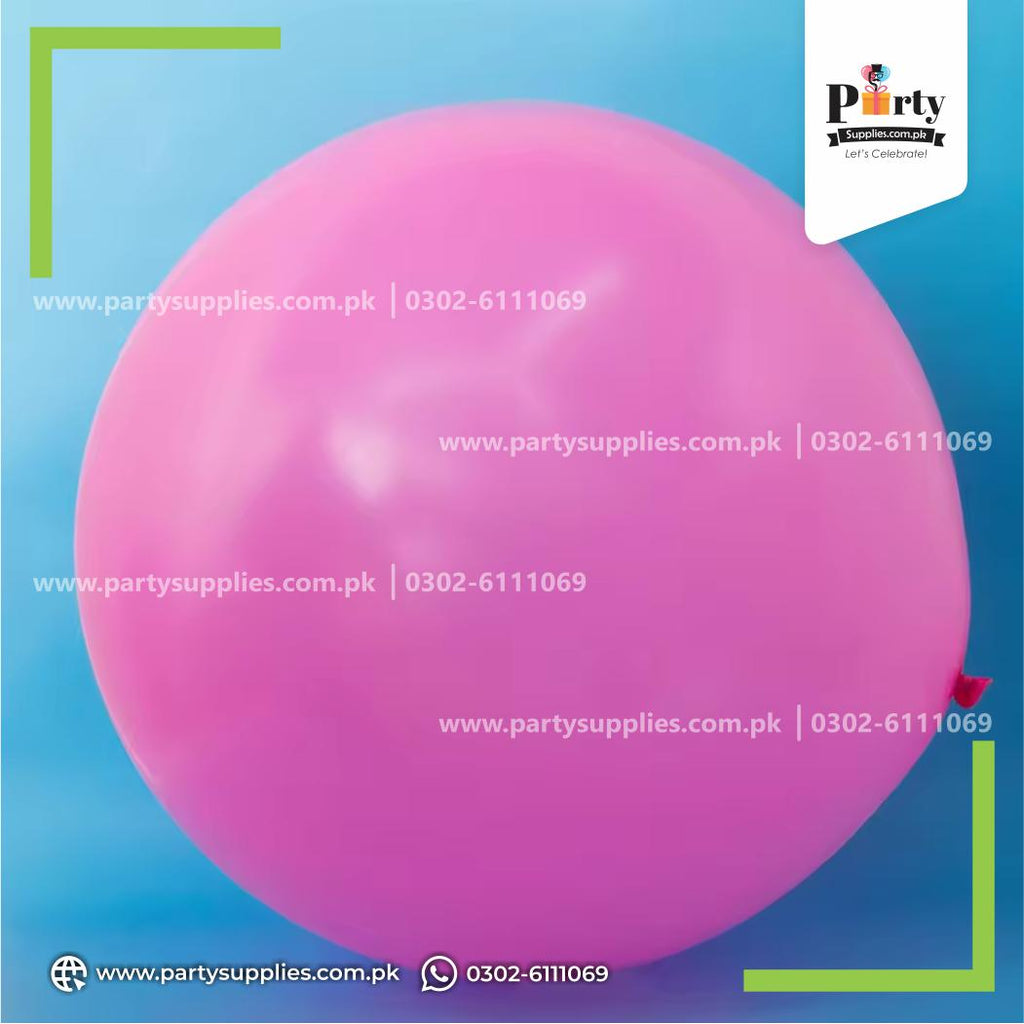 Light pink color 18 inches latex balloon