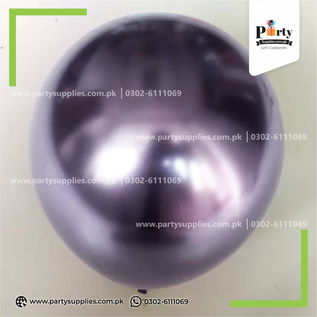 18-Inch Metallic Chrome Balloons – Premium Large Party Balloons