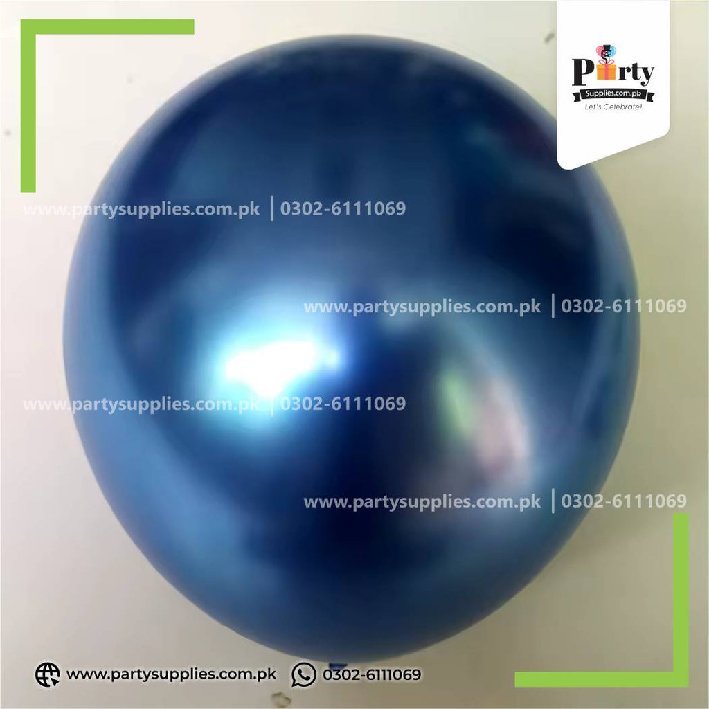 18-Inch Metallic Chrome Balloons – Premium Large Party Balloons