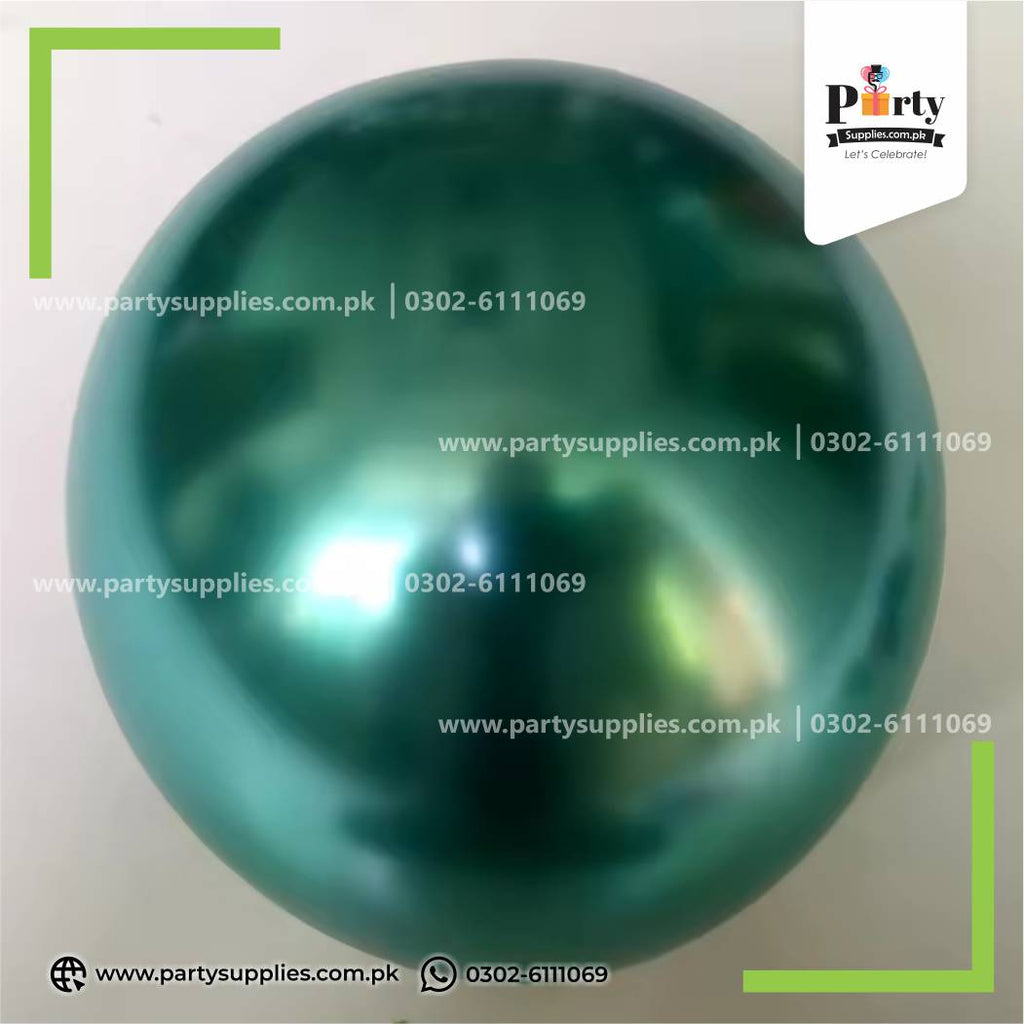 18-Inch Metallic Chrome Balloons – Premium Large Party Balloons