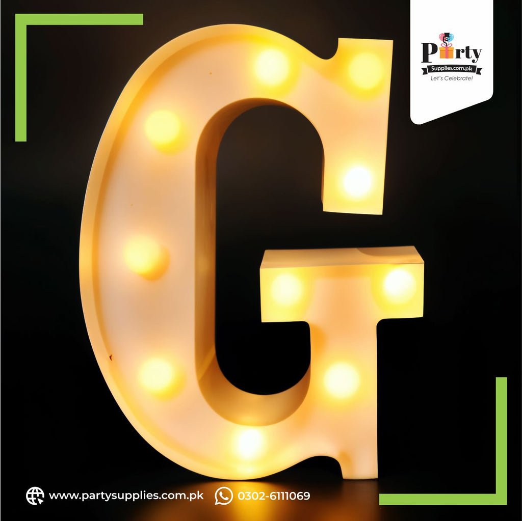 LED Letter G 