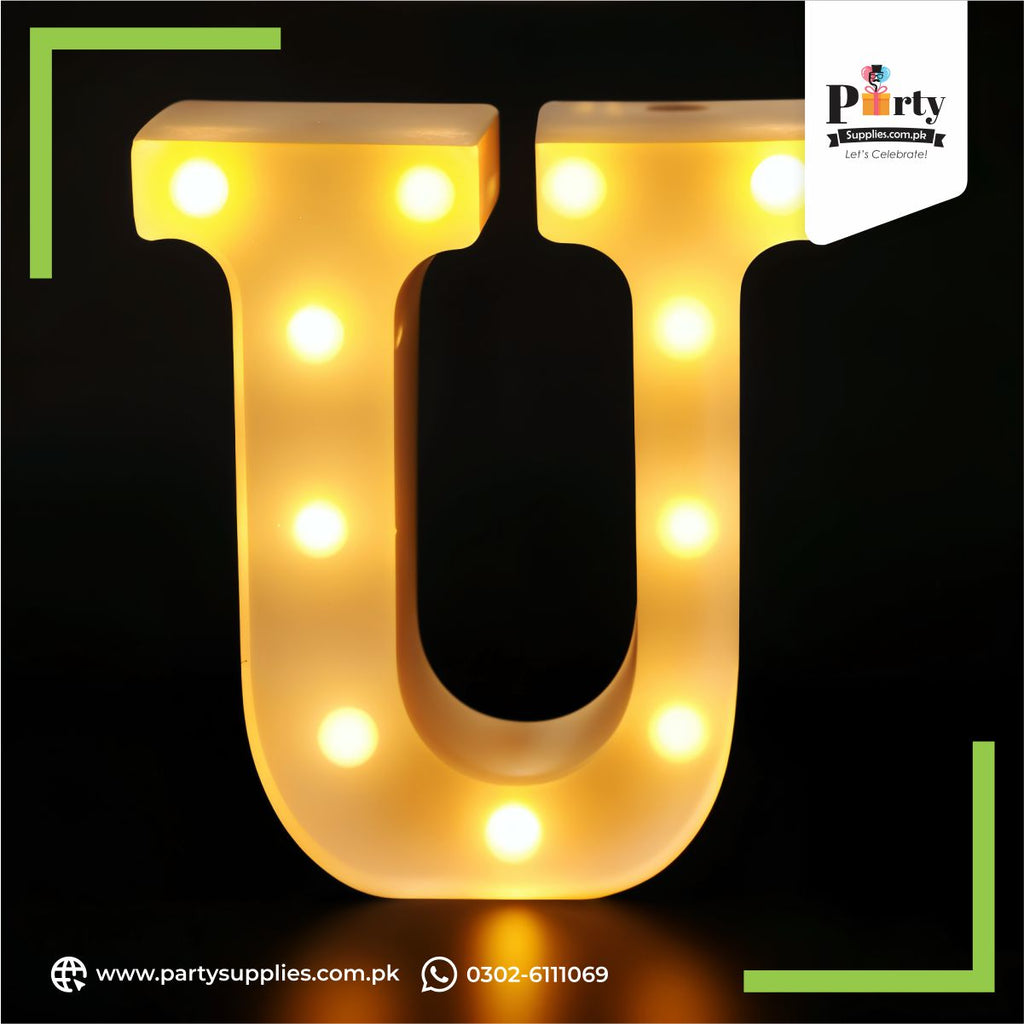 LED lighting letters