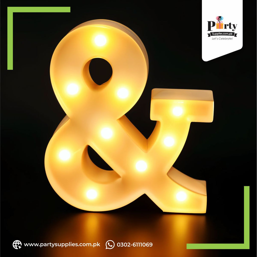 & LED Letter