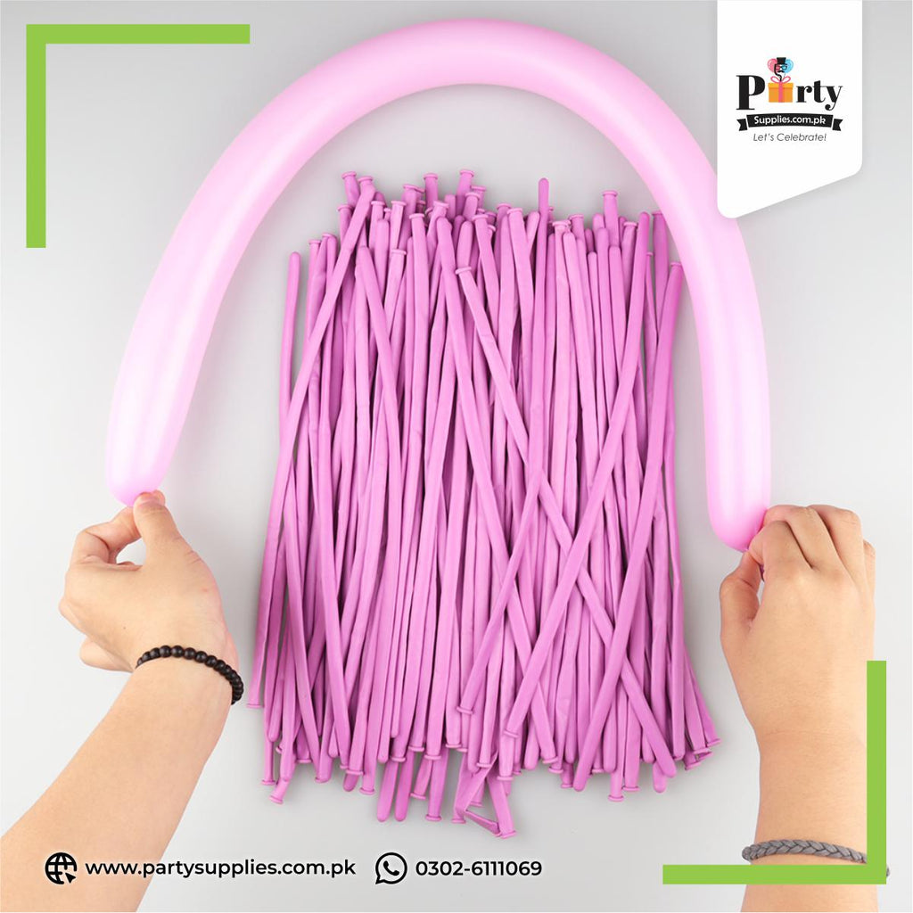 Plain Long Balloons 