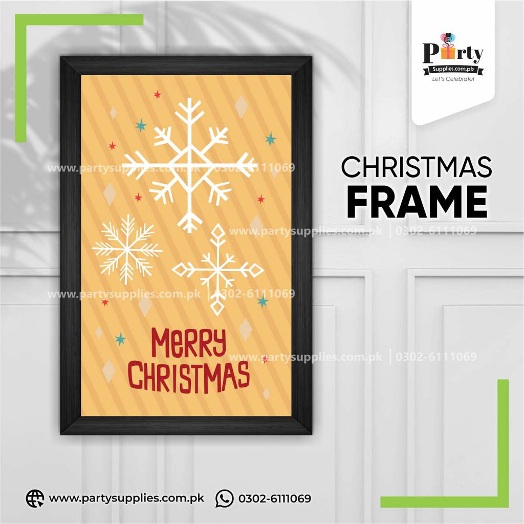 Merry Christmas Wall Decoration Frame