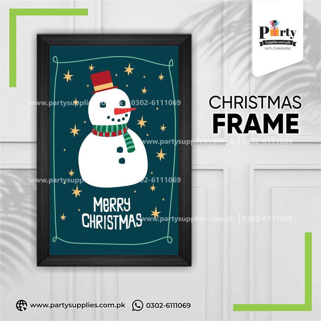 Merry Christmas decoration wall frame
