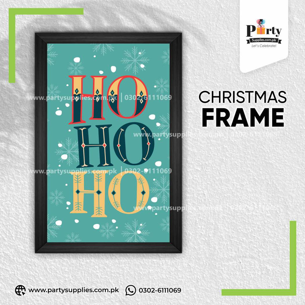 Christmas celebration ideas/ Wall frame
