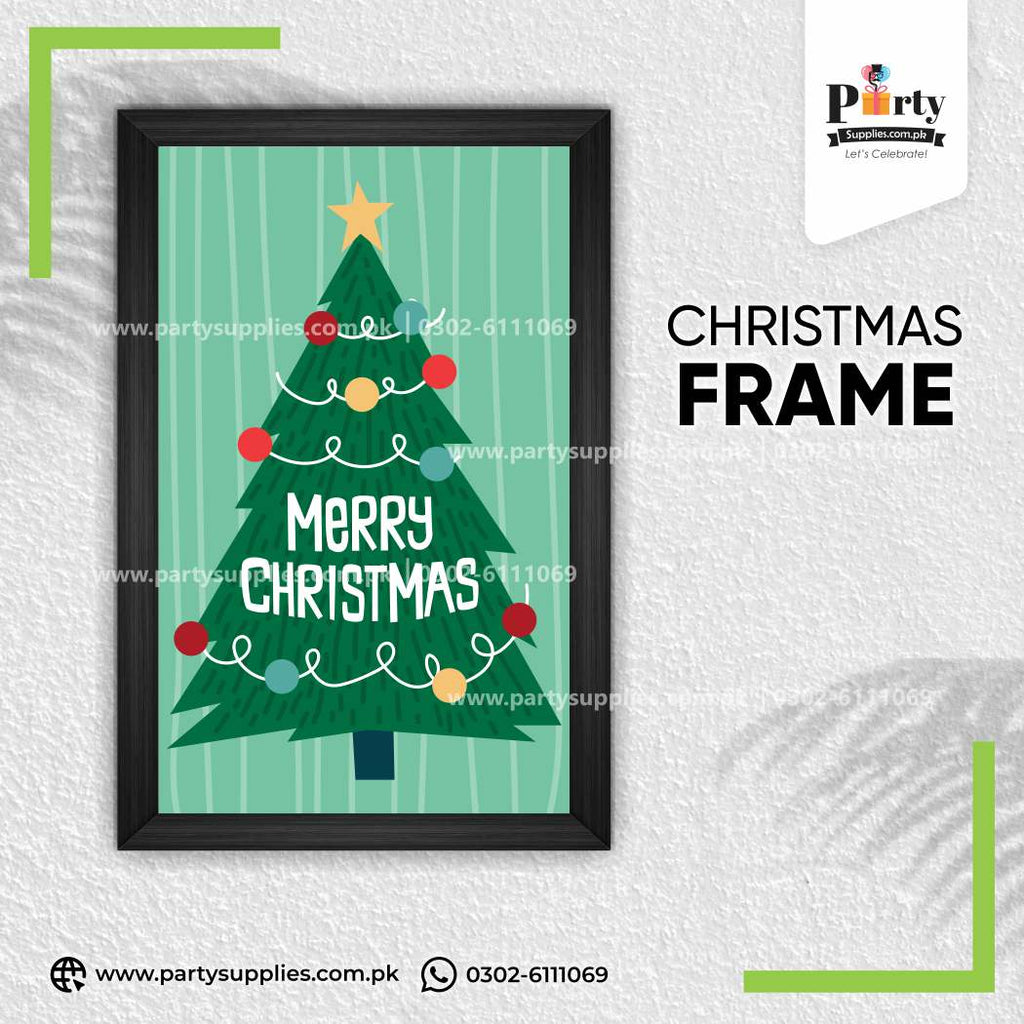 Christmas wall hanging frame