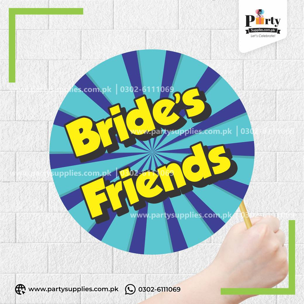 "Bride's Friends" Party Celebration Prop