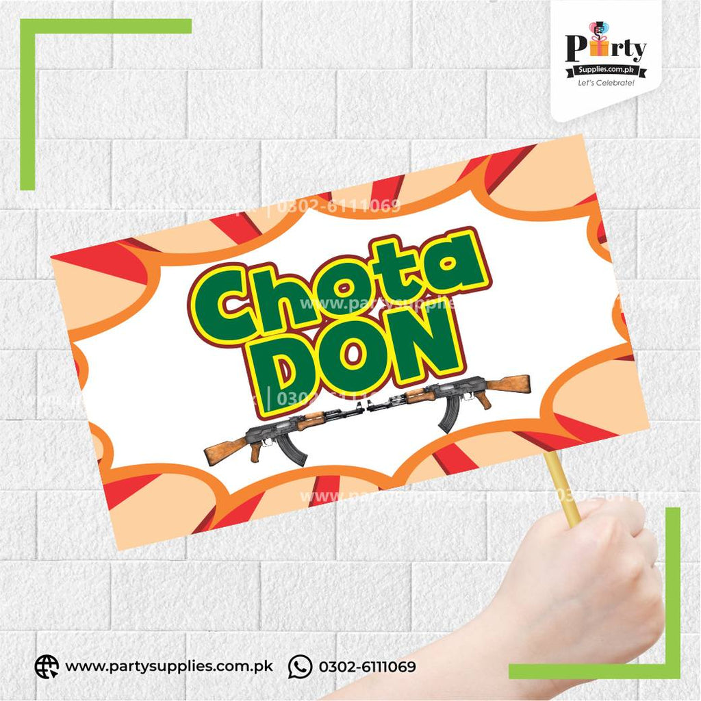 "Chota Don" Party Celebration Prop

