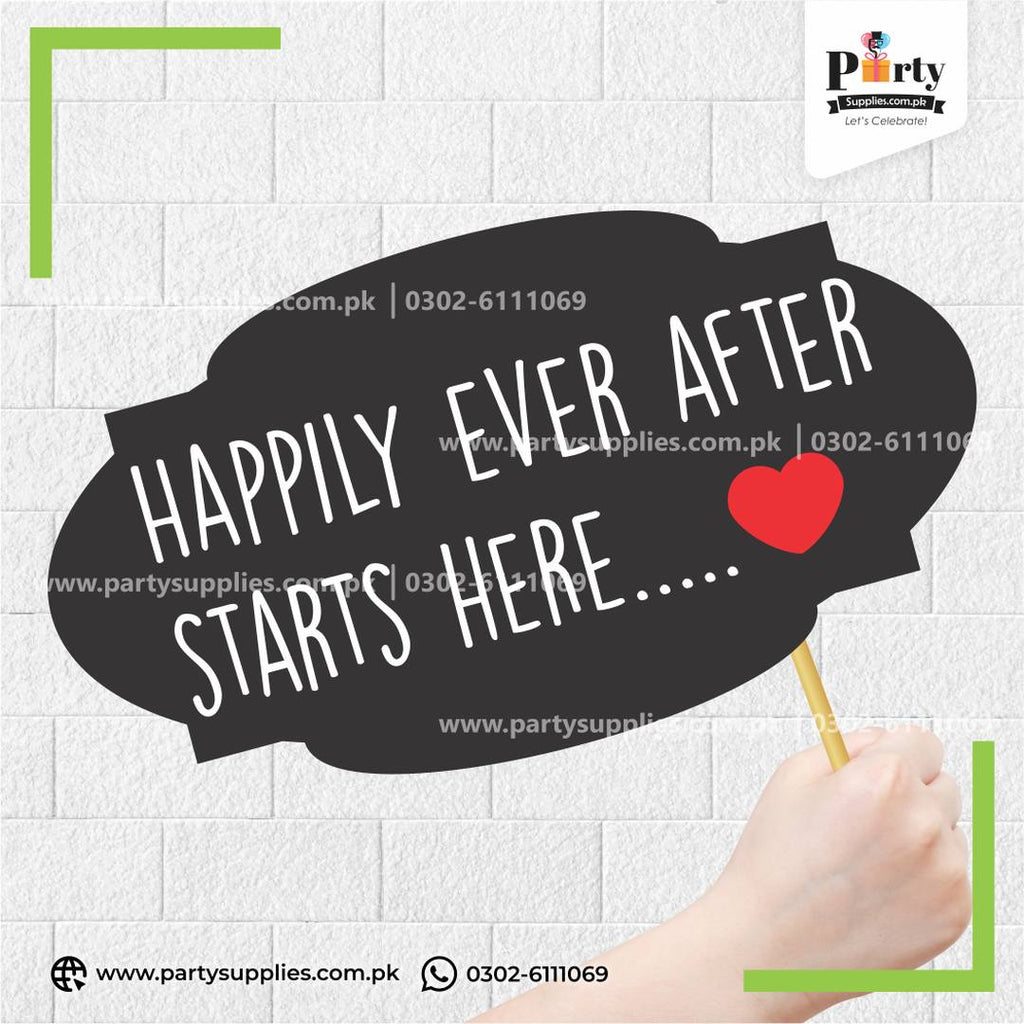 Happily Ever After Photo Prop | Wedding Photobooth