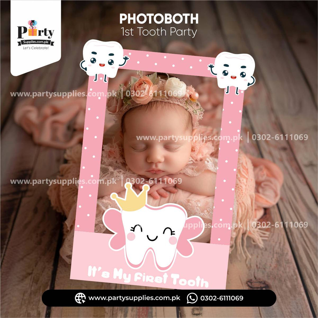 PhotoBoth for 1st Tooth Party