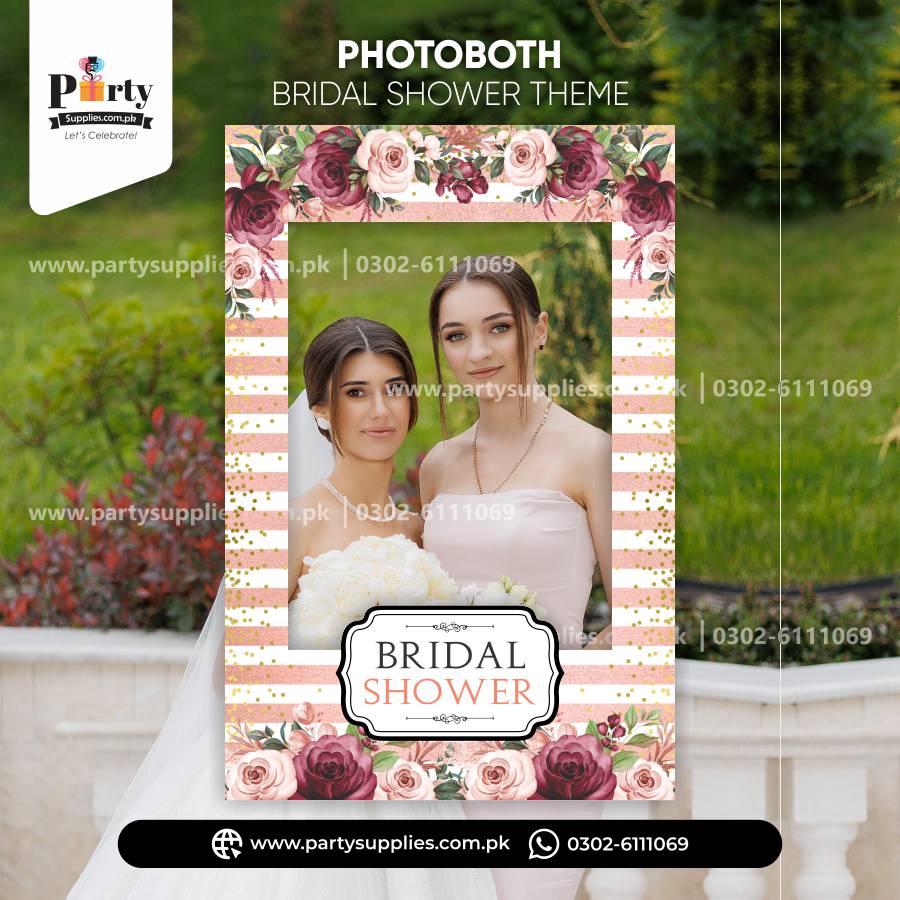 Bridal Shower Selfie Frame 