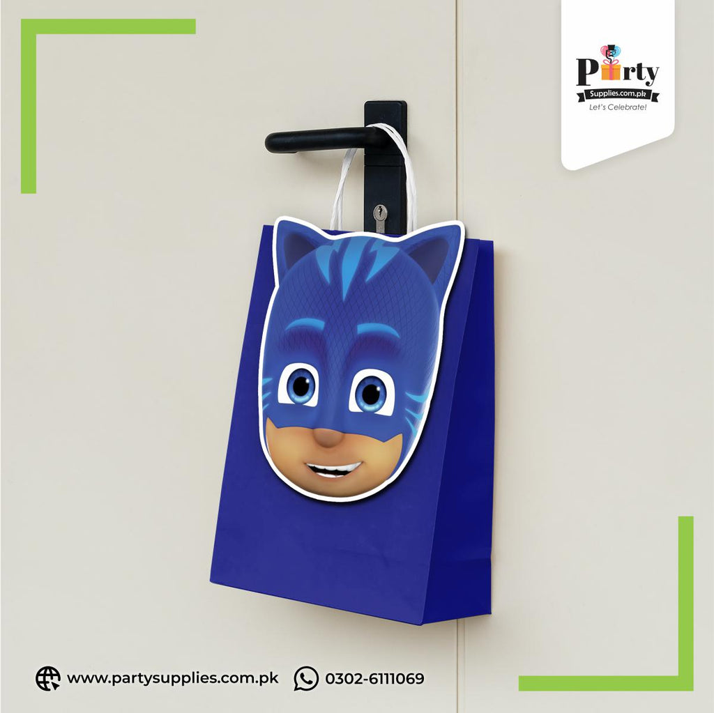 Goody Bags | Favor Bags for Birthday Party Decoration in Pj Mask Theme 