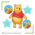 Pooh Character Birthday Party Exclusive Foil Balloons Set