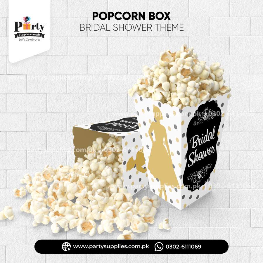 Bridal Shower Theme Popcorn 