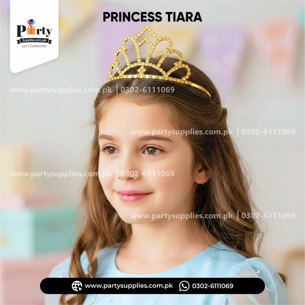 Princess Tiara for Girls – Sparkling Birthday & Party Crown