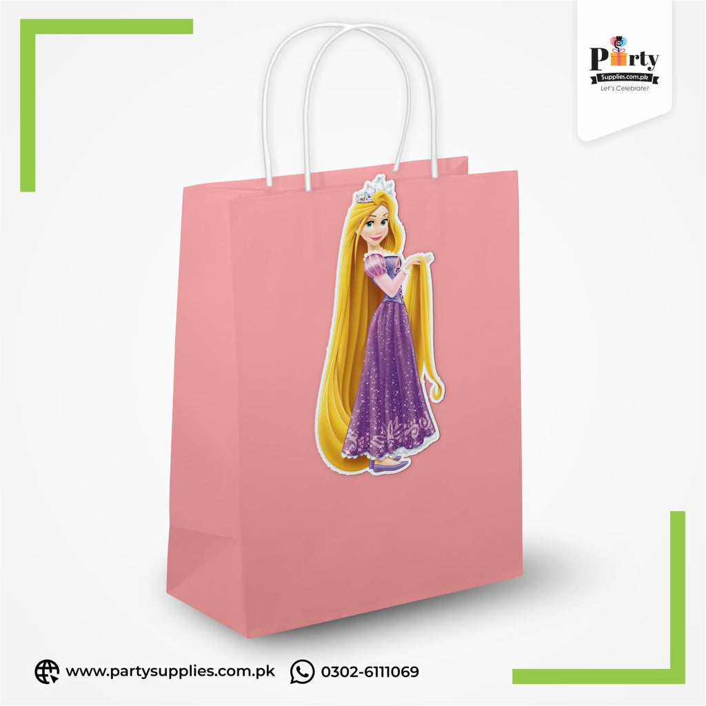 Tangled Rapunzel Theme Goody Bags | Birthday Party Favor Bags 