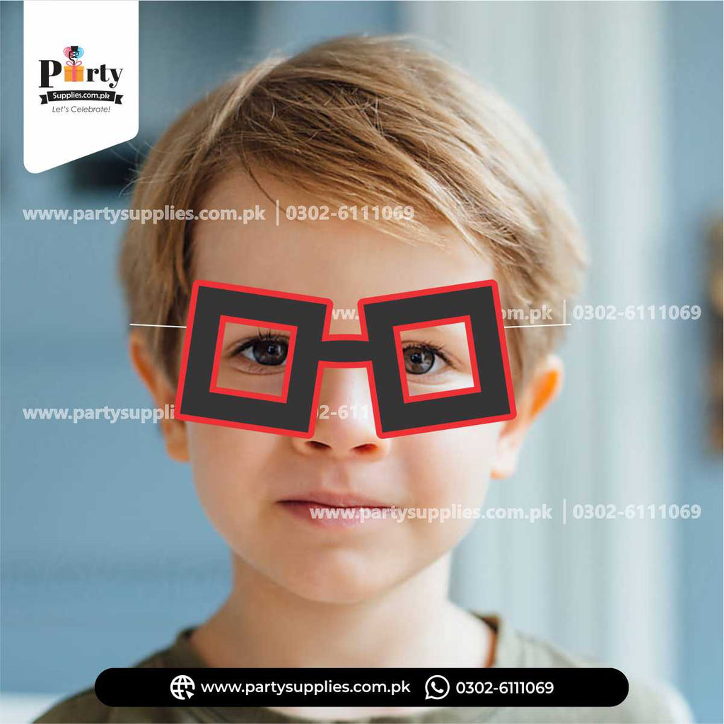 Roblox Boy Theme Kid's Party Eye Masks for Birthday Party Celebration