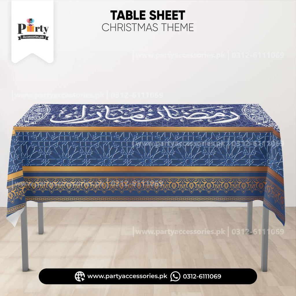 Table Cover for Ramadan Mubarak table Decoration 