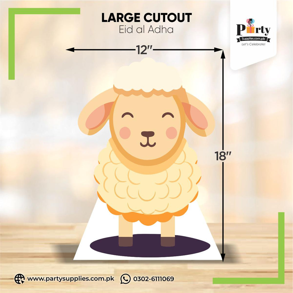 Eid Al Adha Animals Standing Cutouts for Decoration